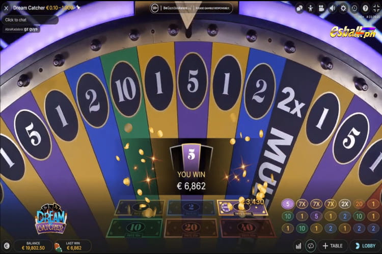 Conclusion of Evolution Gaming Live Casino Dream Catcher Games Online Conclusion of Evolution Gaming Live Casino Dream Catcher Games Online