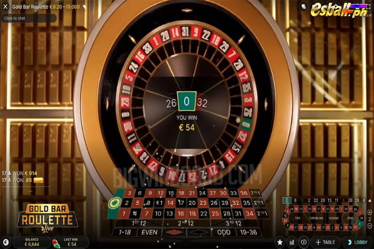 Gold Bar Roulette Evolution Live Casino Game Gold Bar Roulette Evolution Live Casino Game