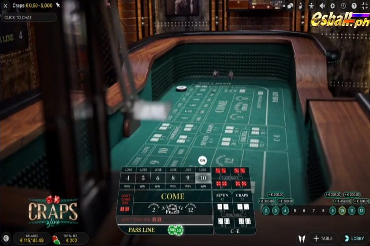 Evolution Craps Casino Game Rules on Betting - The Point Rolls