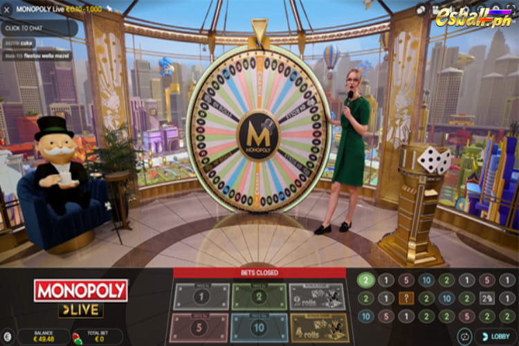 Evolution Gaming Monopoly Live Rules-Gameplay 1