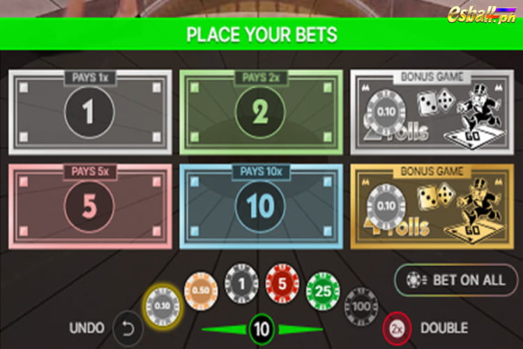 Evolution Gaming Monopoly Live Rules-Gameplay 2