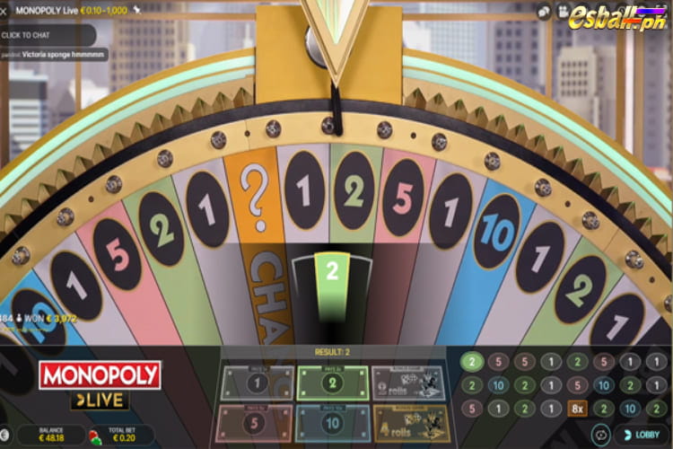 Evolution Gaming Monopoly Live Rules-Gameplay 4