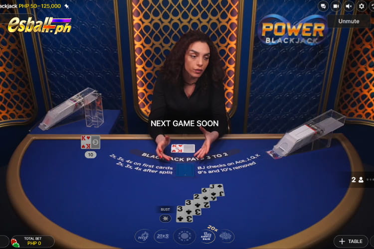 What is Power Blackjack Evolution Gaming Live Dealer Game?