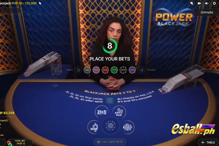 Evolution Power Blackjack Odds, Payouts and RTP