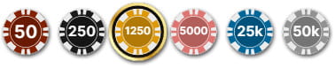 Live Speed Baccarat Chips of Denominations Live Speed Baccarat Chips of Denominations