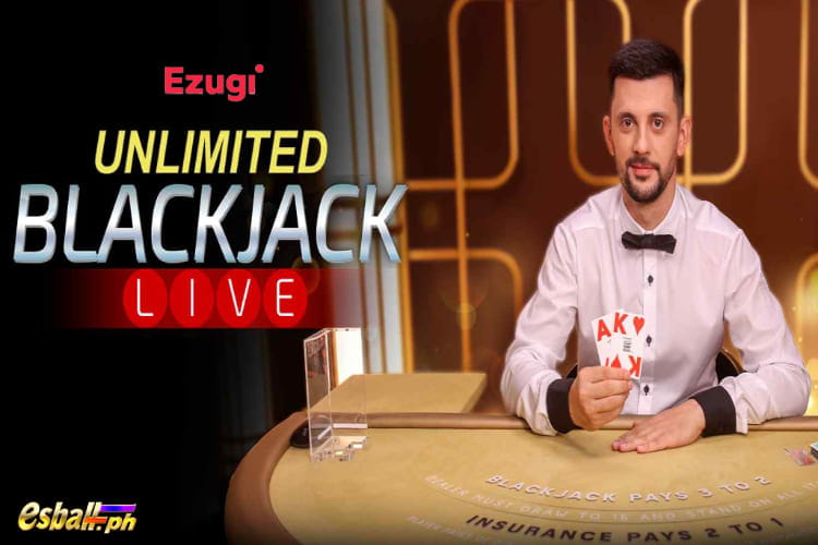 EZugi Blackjack Game - Unlimited Blackjack EZugi Blackjack Game - Unlimited Blackjack