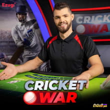 EZugi Cricket War Casino Online Game
