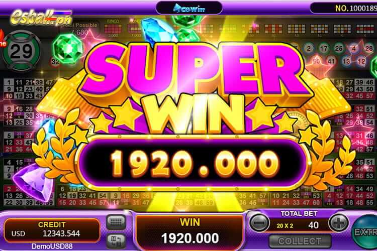 Bet 40 pesos and get Ace Win Soccer Bingo Online Game super win 1,920 pesos