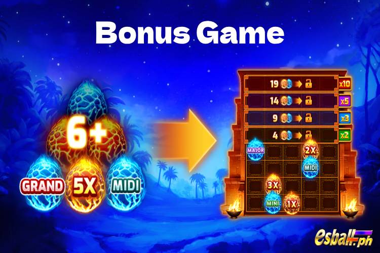 BNG Aztec Fire 2 Slot Bonus Game 1