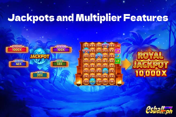 BNG Aztec Fire 2 Slot - Jackpots and Multiplier 1
