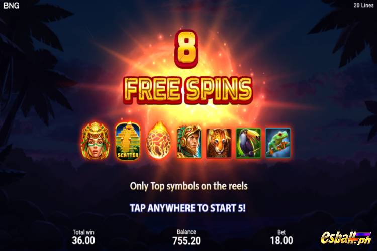 BNG Aztec Fire Slot Free Spins