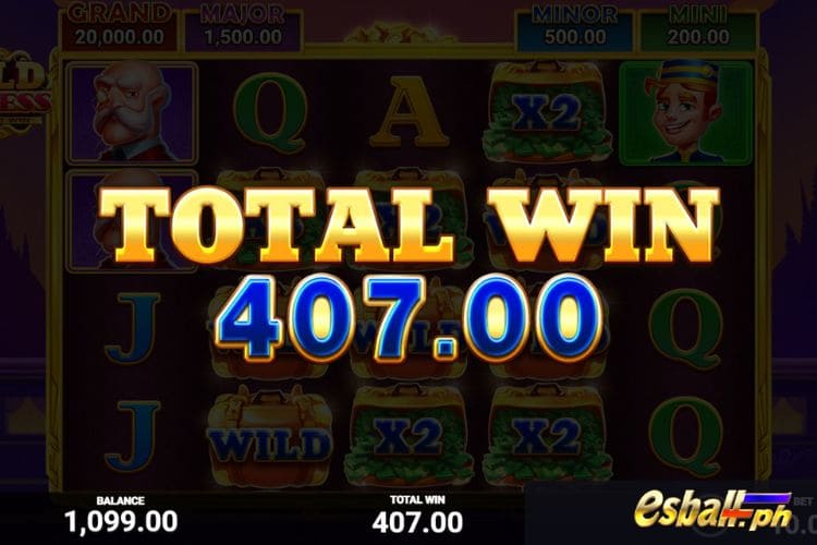 Get 407 Pesos in BNG Gold Express Free Spins.
