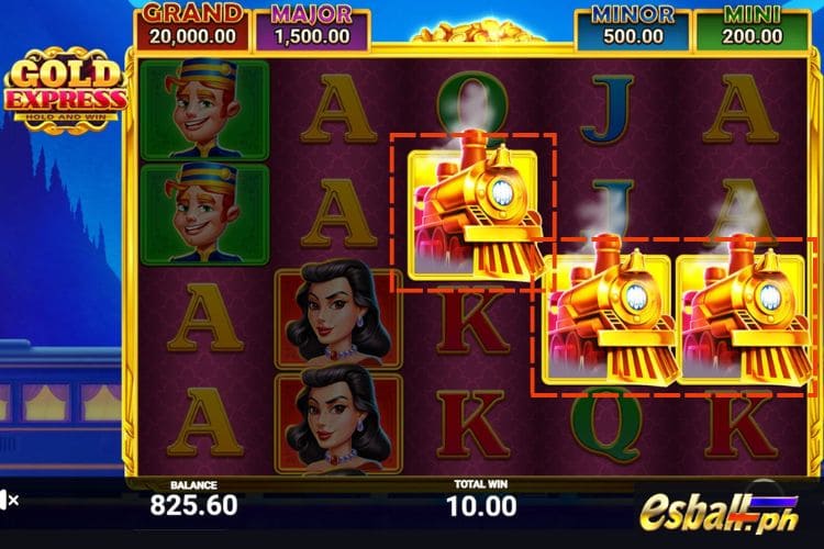 3+ Scatters trigger the Free Spins feature.