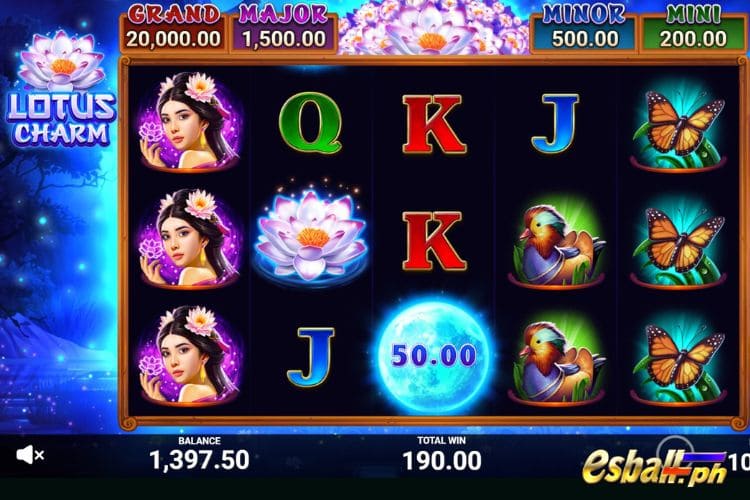 Lotus Charm Free Spins