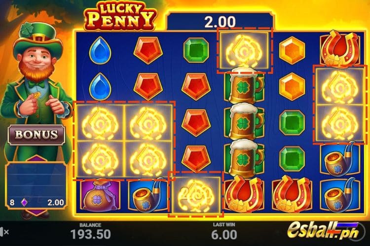 Lucky Penny: Cascading Reels