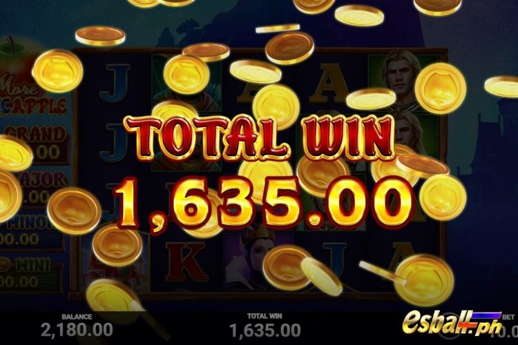 Get 1,635 Pesos in BNG More Magic Apple Free Spins.