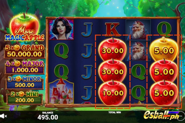 6+ Bonus trigger the Hold and Win.