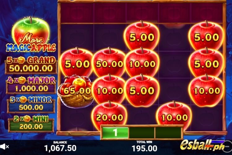 More Magic Apple Hold and Win