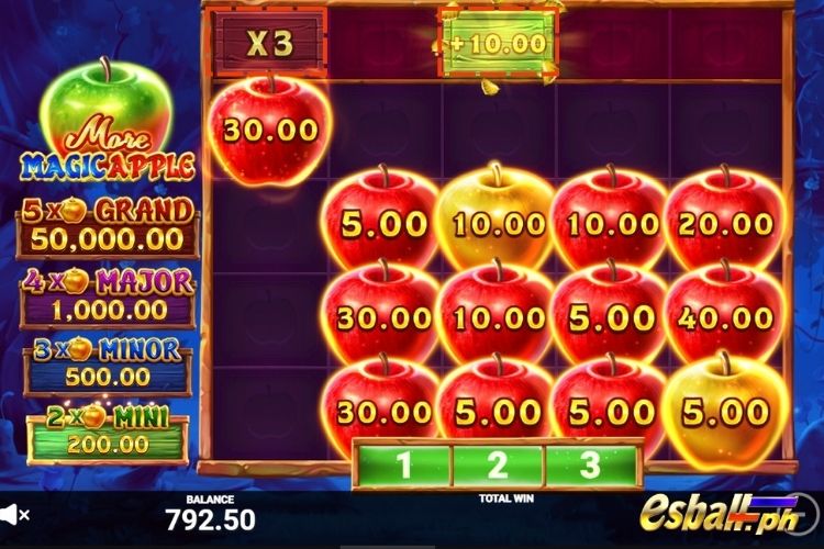 In Hold and Win, More Magic Apple: Mystery Symbol