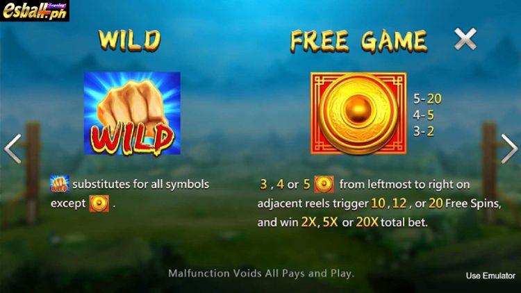CQ9 Gaming 5 Boxing Slot Game Symbols and Features