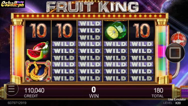 CQ9 Fruit King Casino Slot Game Rule