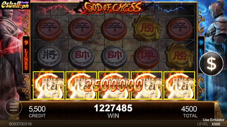 CQ9 God Of Chess Slot Game Rules