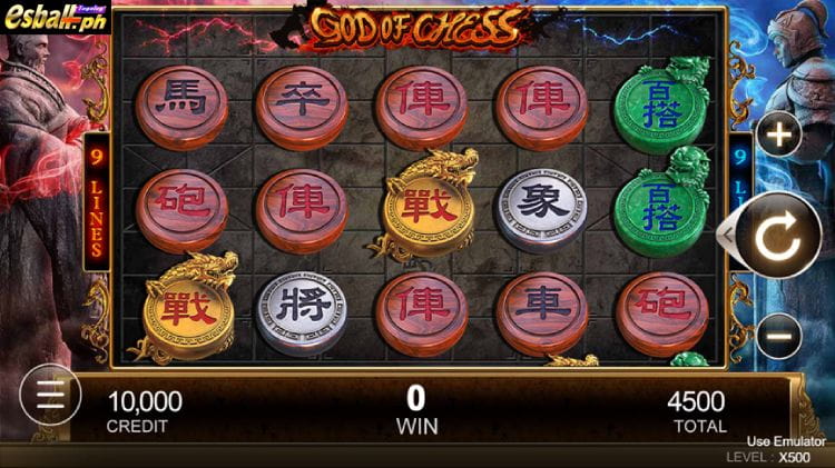 God of Chess Game Symbols