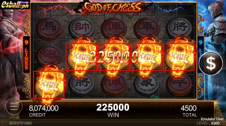 CQ9 God of Chess Game Features