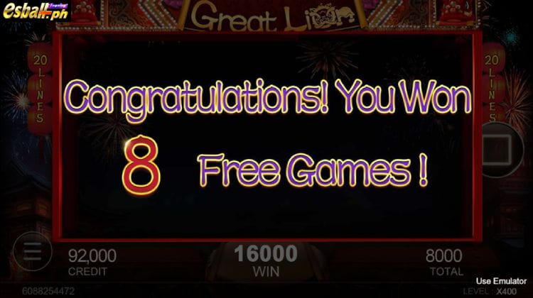 CQ9 Great Lion Slot Rules - Free Spin