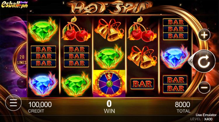 Hot Spin Online Casino Game Symbols