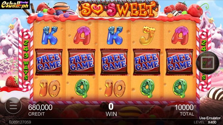CQ9 So Sweet Slot Game Free Game