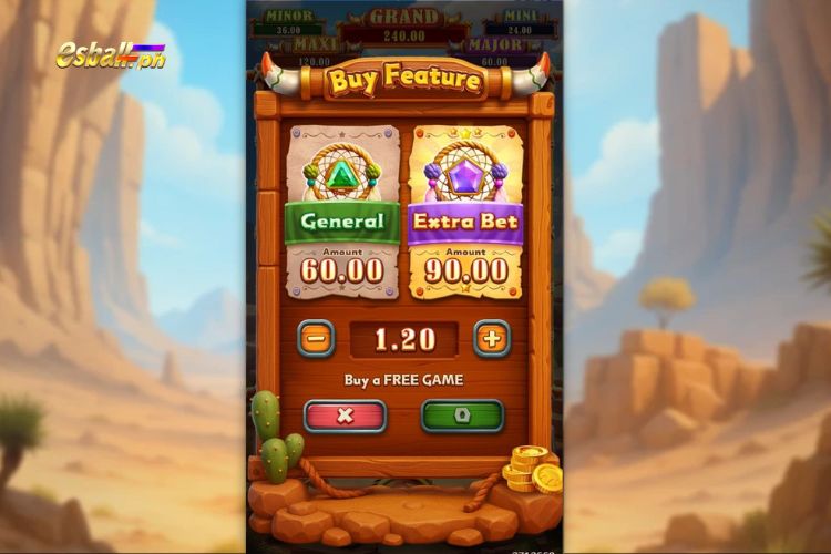 FaChai Buffalo Ways Slot Feature: Multiplier