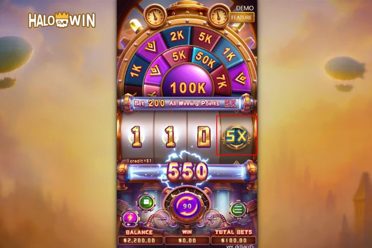 Catla's Money Machine Slot Feature: Reel Multiplier