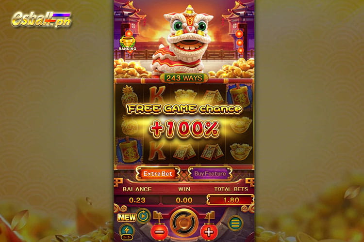 FC Chinese New Year 2 Slot Features: Extra Bet