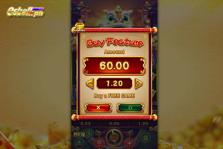 FC Chinese New Year 2 Slot Features: Bonus Buy