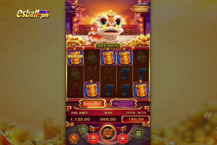 FC Chinese New Year 2 Slot Free Spins: All Reels Get 5 Scatters