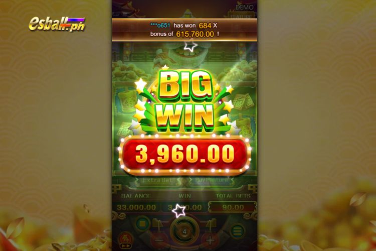 Big Win ₱3,960 at FC Chinese New Year 2 Slot!