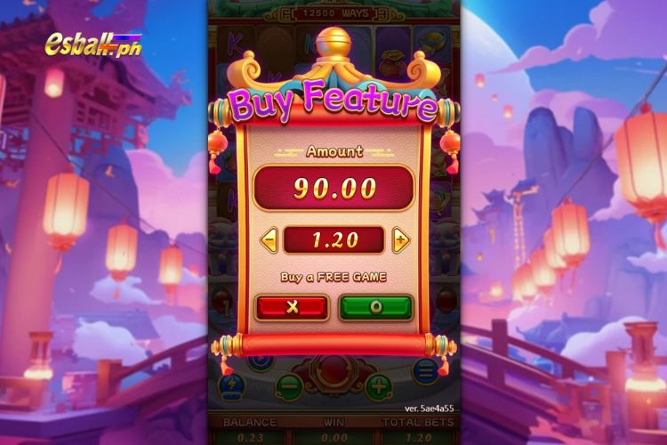 FaChai Chinese New Year Moreways Slot Game Special Features: Buy Feature