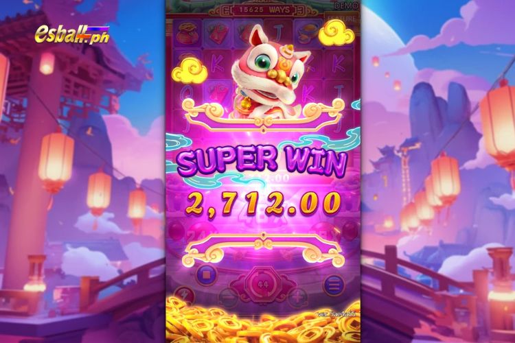 Bet 120 pesos to win Chinese New Year Moreways Super Win of 2,712 pesos!