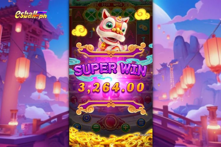 Bet 120 pesos to win Chinese New Year Moreways Super Win of 3,264 pesos!