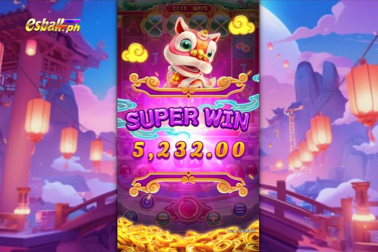 Bet 120 pesos to win Chinese New Year Moreways Super Win of 5,232 pesos!