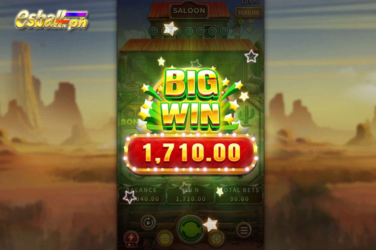 Bet 90 pesos and win 1,710 pesos on FaChai Cowboys Big Win! Bet 90 pesos and win 1,710 pesos on FaChai Cowboys Big Win!
