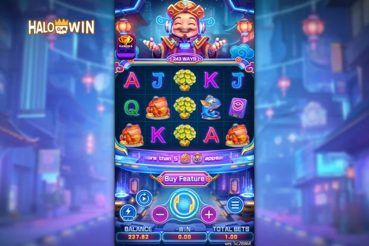 Fachai Cyber God Of Fortune Slot Overview