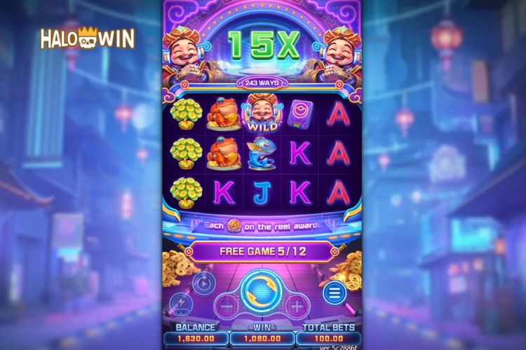 Fachai Cyber God Of Fortune Slot Free Spins