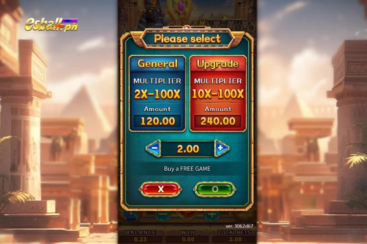 FaChai Egypt Bonanza Slot Game Special Features: Buy Feature