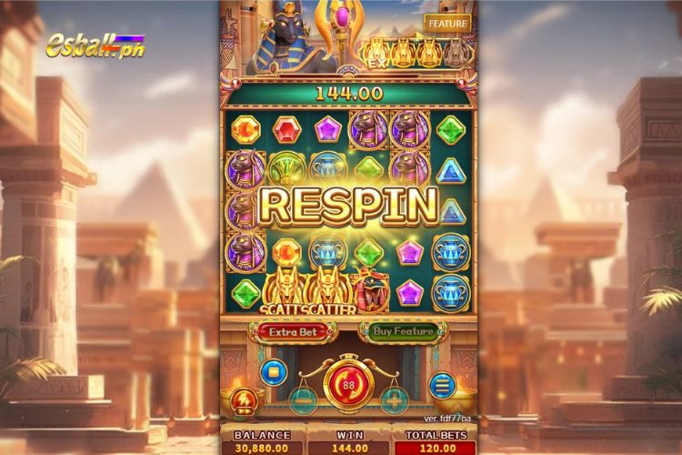 FaChai Egypt Bonanza Slot Respin