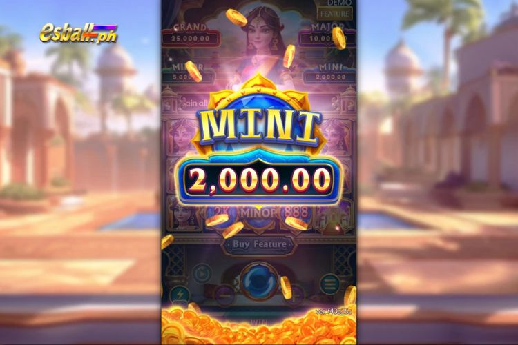 FaChai Fortune Goddess Slot Symbols: MINI Jackpot Gems