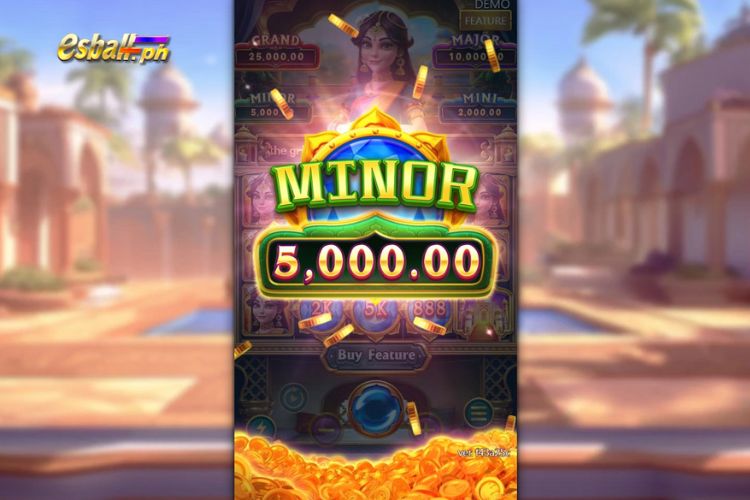 FaChai Fortune Goddess Slot Symbols: MINOR Jackpot Gems