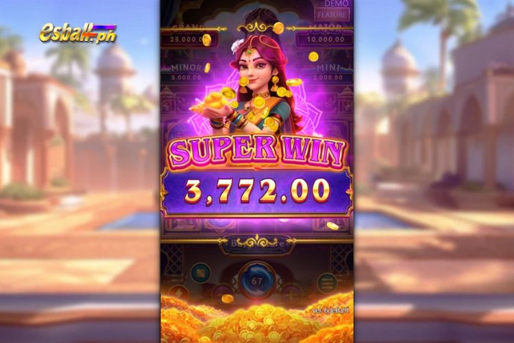 Bet 88 pesos to win Fortune Goddess Slot Super Win of 3,772 pesos!