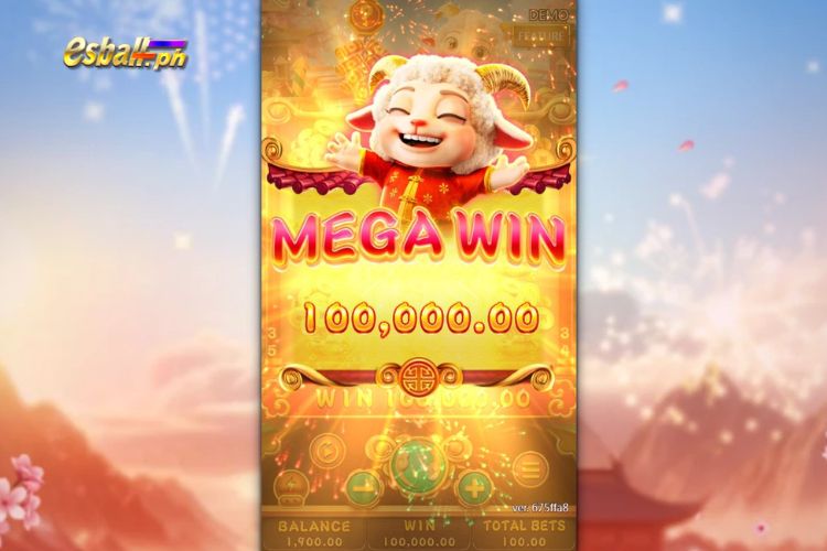 Bet 100 pesos to win up to 100,000 pesos in Fortune Sheep 3X3!